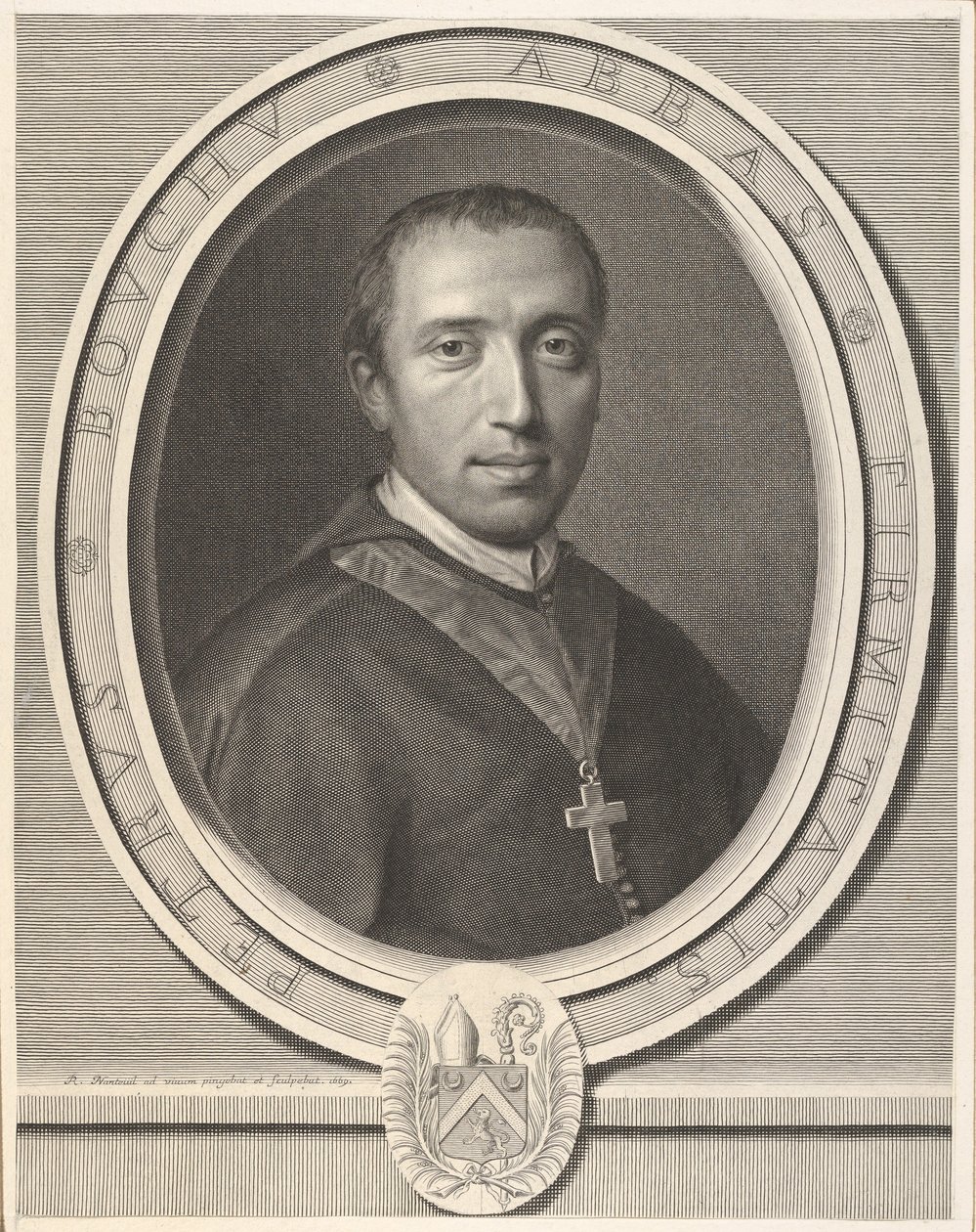 Pierre Bouchu, 1669. af Robert Nanteuil