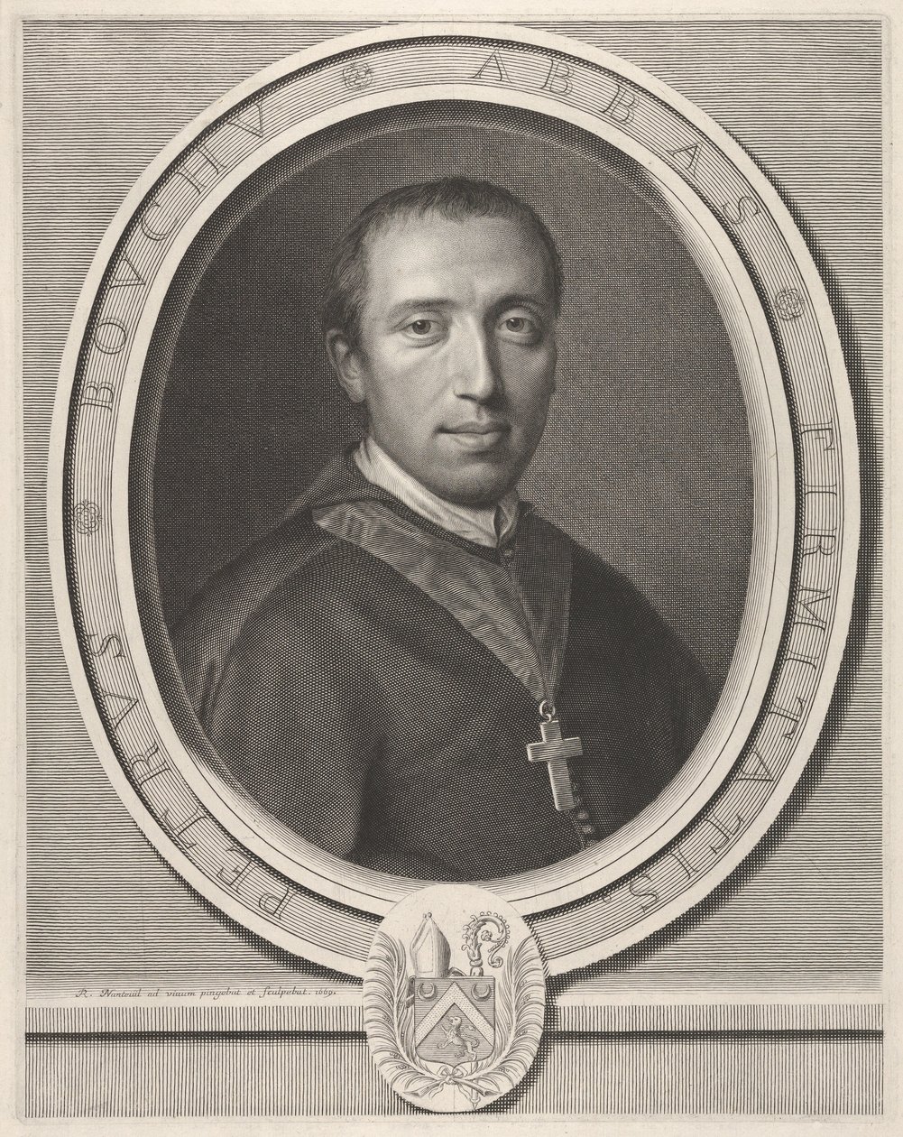 Pierre Bouchu, 1669. af Robert Nanteuil