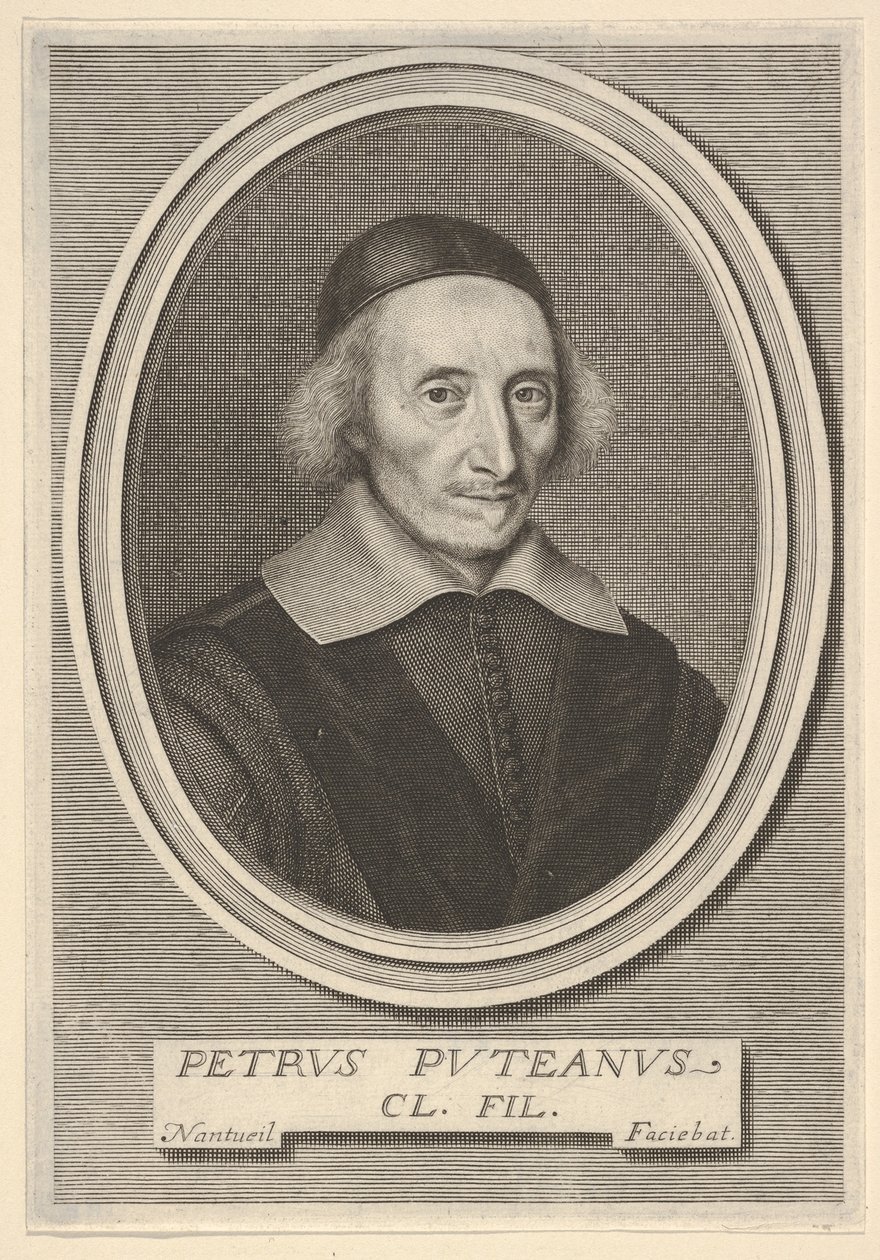 Pierre Dupuy, ca. 1651. af Robert Nanteuil