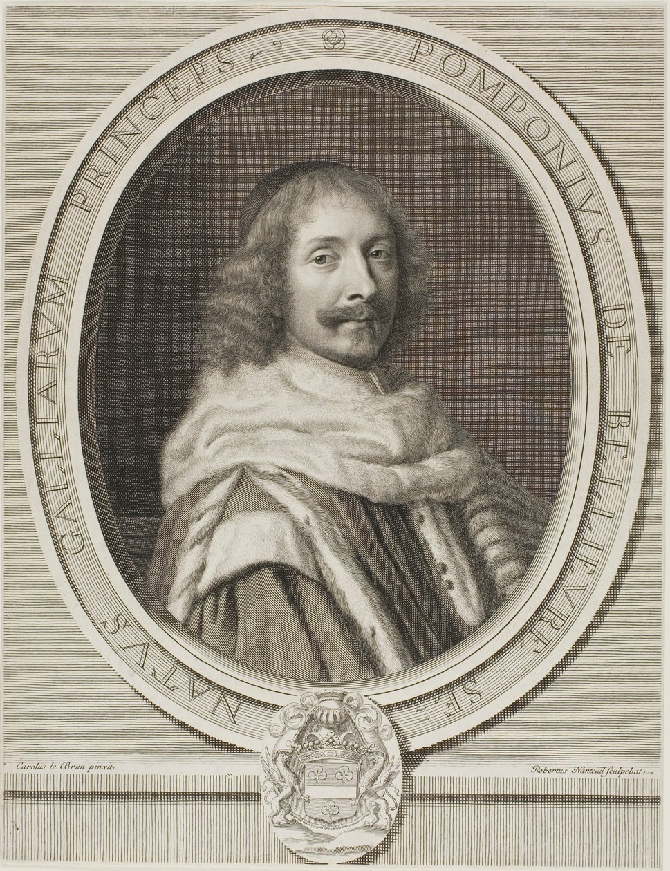 Pompone II af Bellièvre af Robert Nanteuil