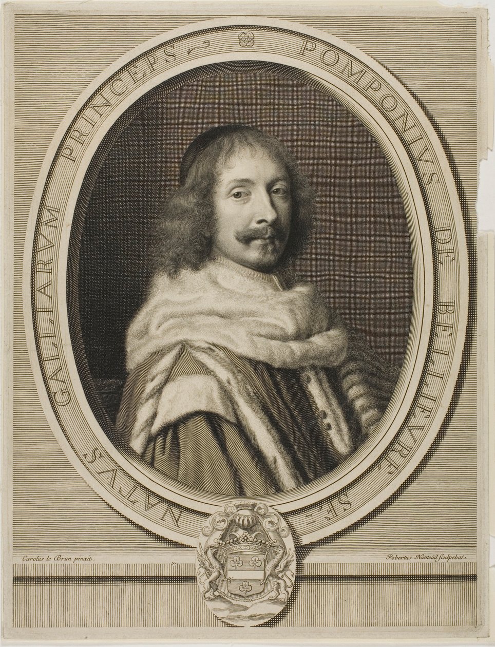 Pompone II af Bellièvre af Robert Nanteuil