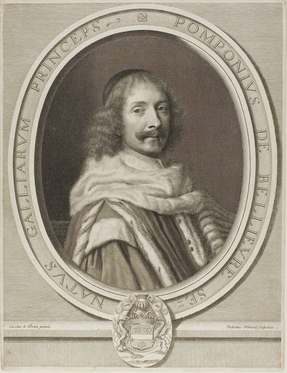 Pompon de Bellièvre af Robert Nanteuil