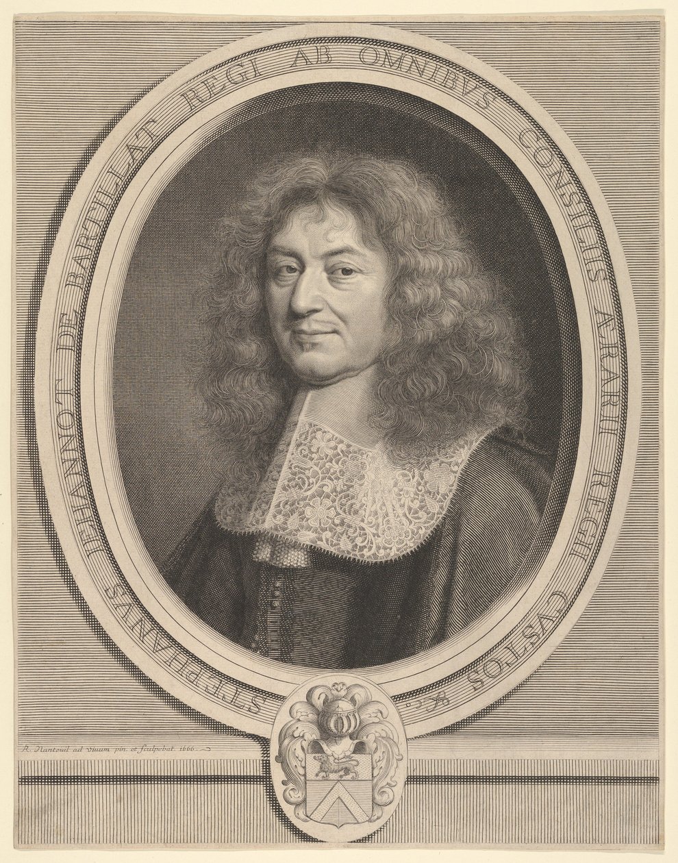 Etienne Jehannot de Bartillat, ca. 1666. af Robert Nanteuil