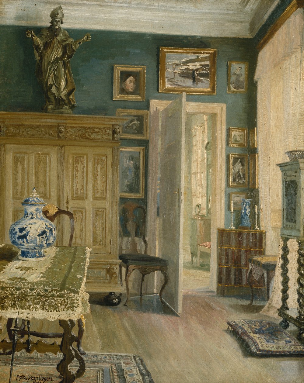Et interiør af Robert Panitzsch