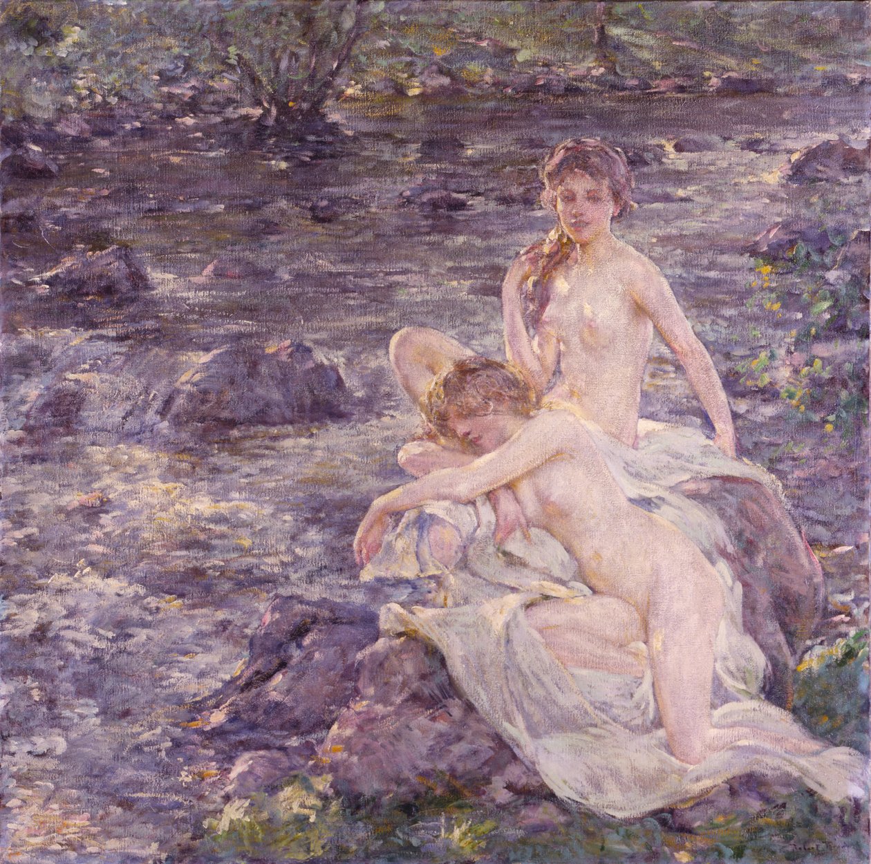 De badende af Robert Reid
