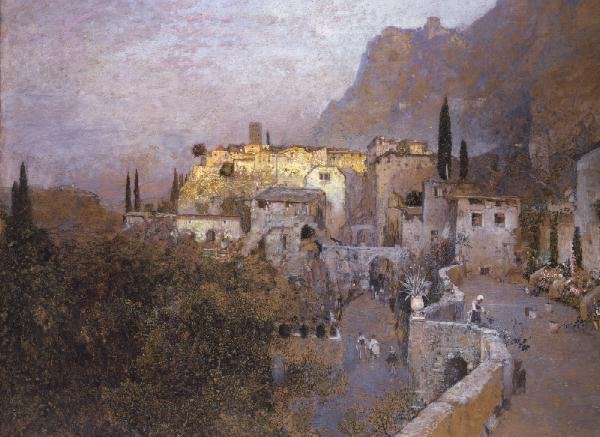 En udsigt over Capri af Robert Russ