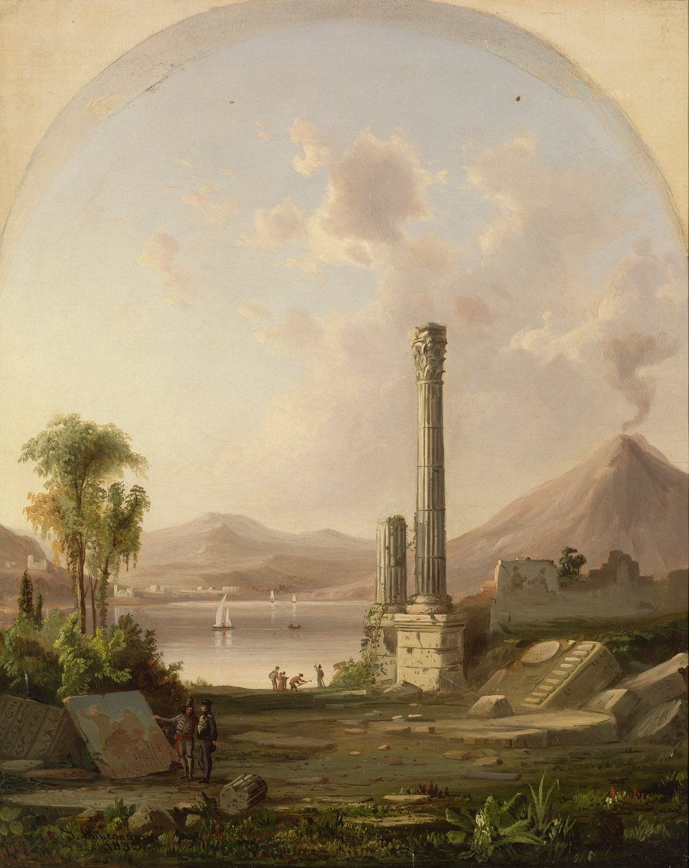 Pompeji af Robert S. Duncanson