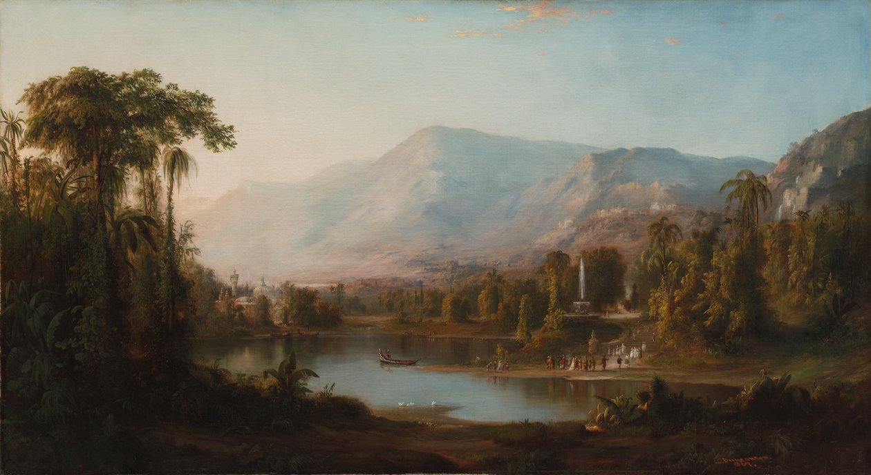 Kashmir-dalen af Robert S. Duncanson