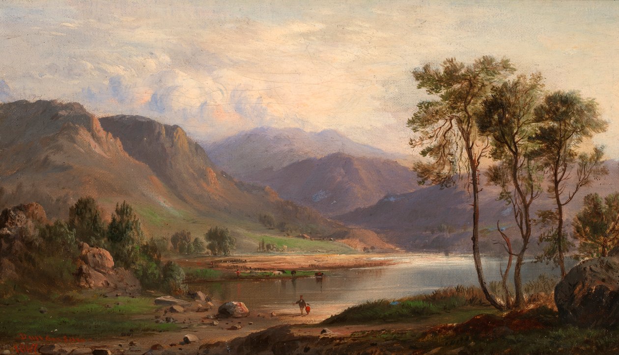 Loch Long, 1867. af Robert Seldon Duncanson
