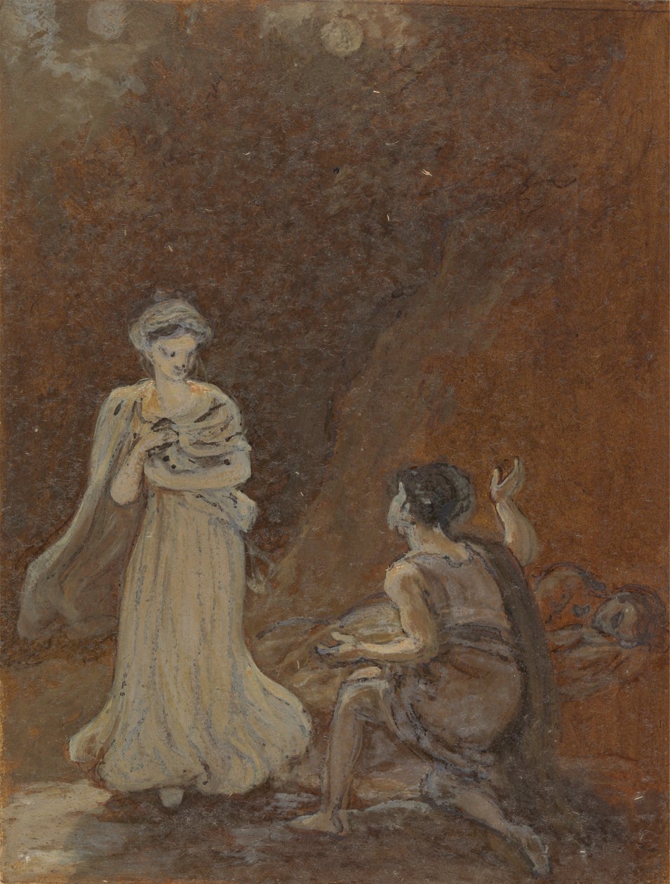 Lysander vågner for at se Helena af Robert Smirke
