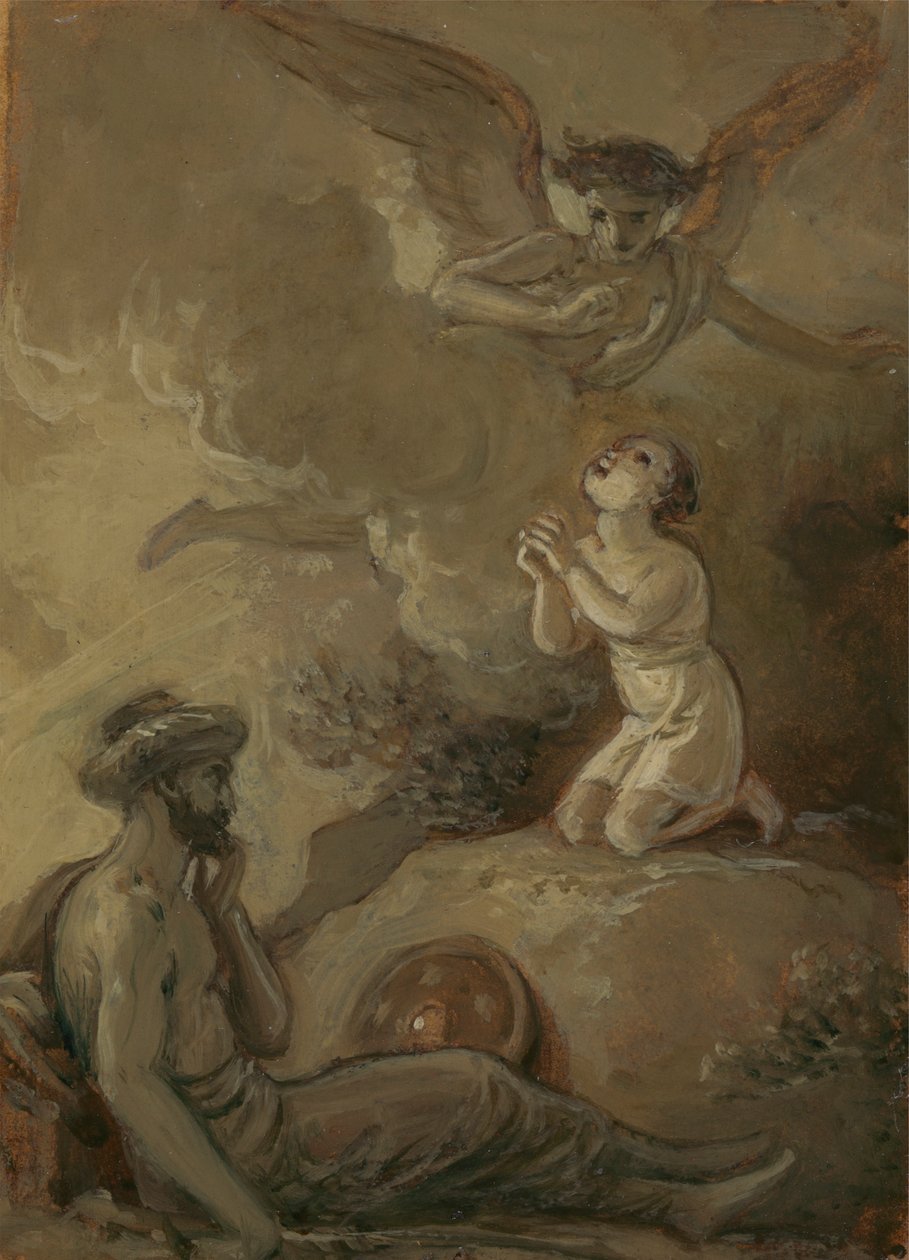 Scener fra en østlig romantik [Arabian Nights] af Robert Smirke