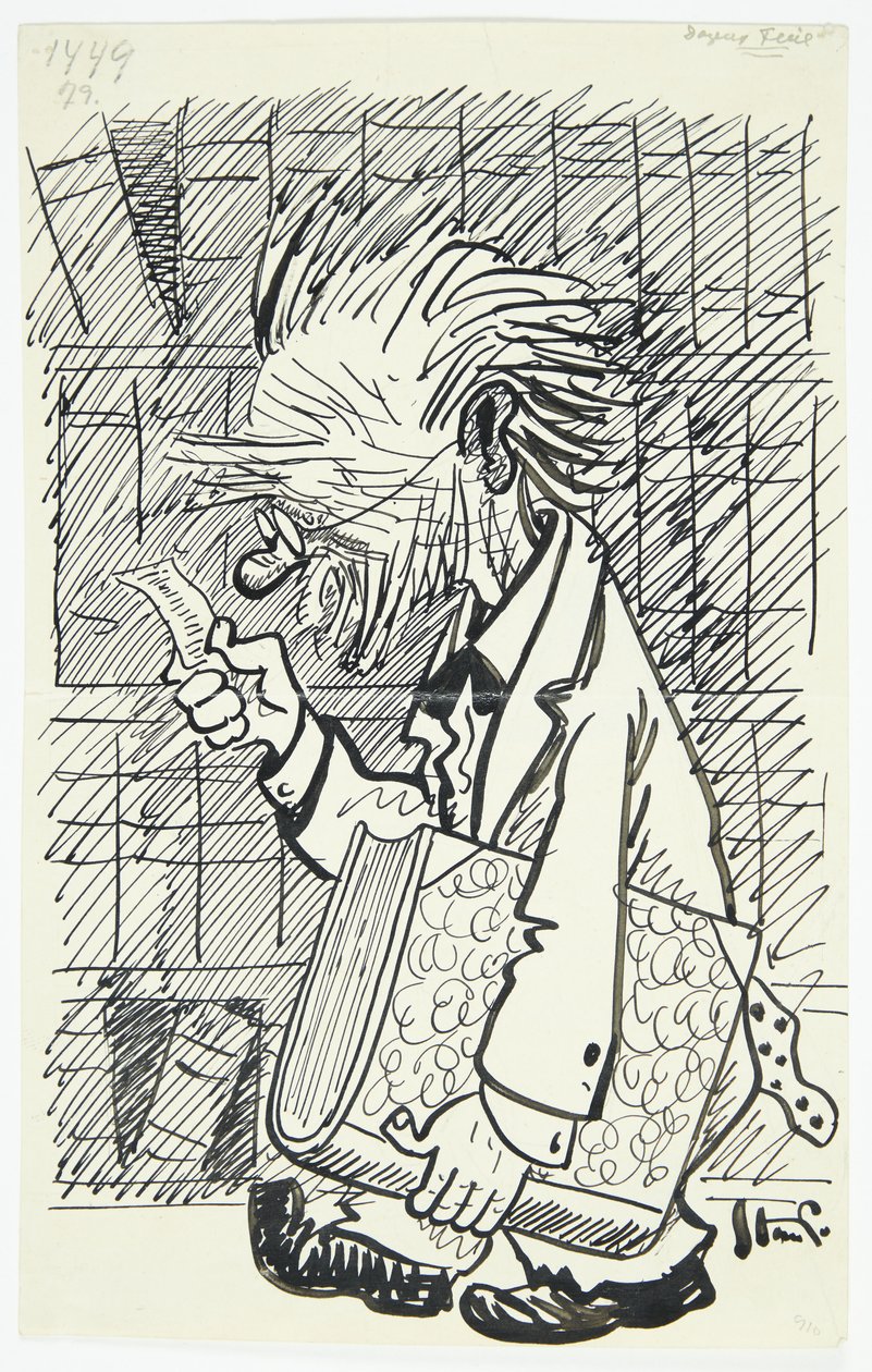 Blad til "Dagens flue" af Robert Storm Petersen