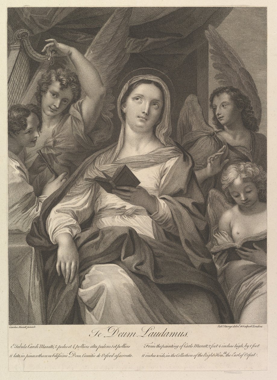 Vi priser Te Deum, 1765-69. af Robert Strange