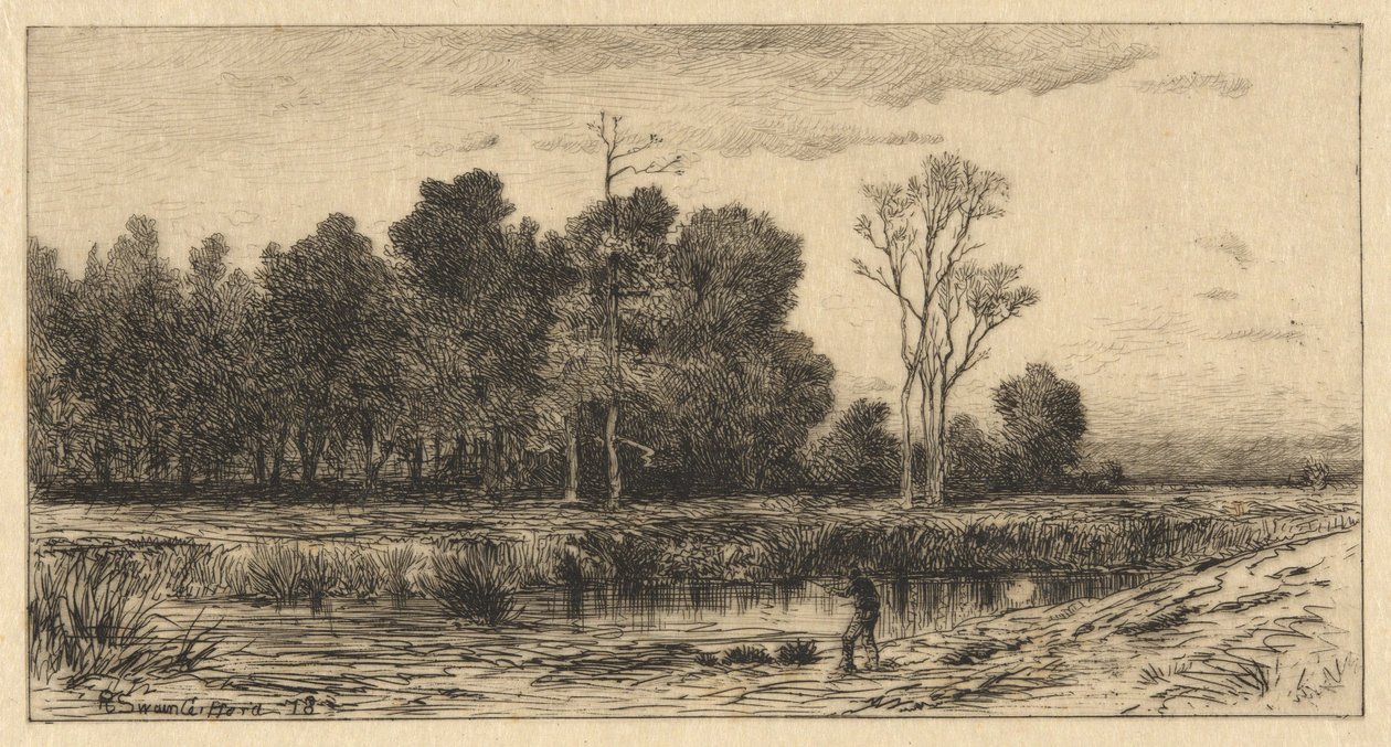 Aften af Robert Swain Gifford