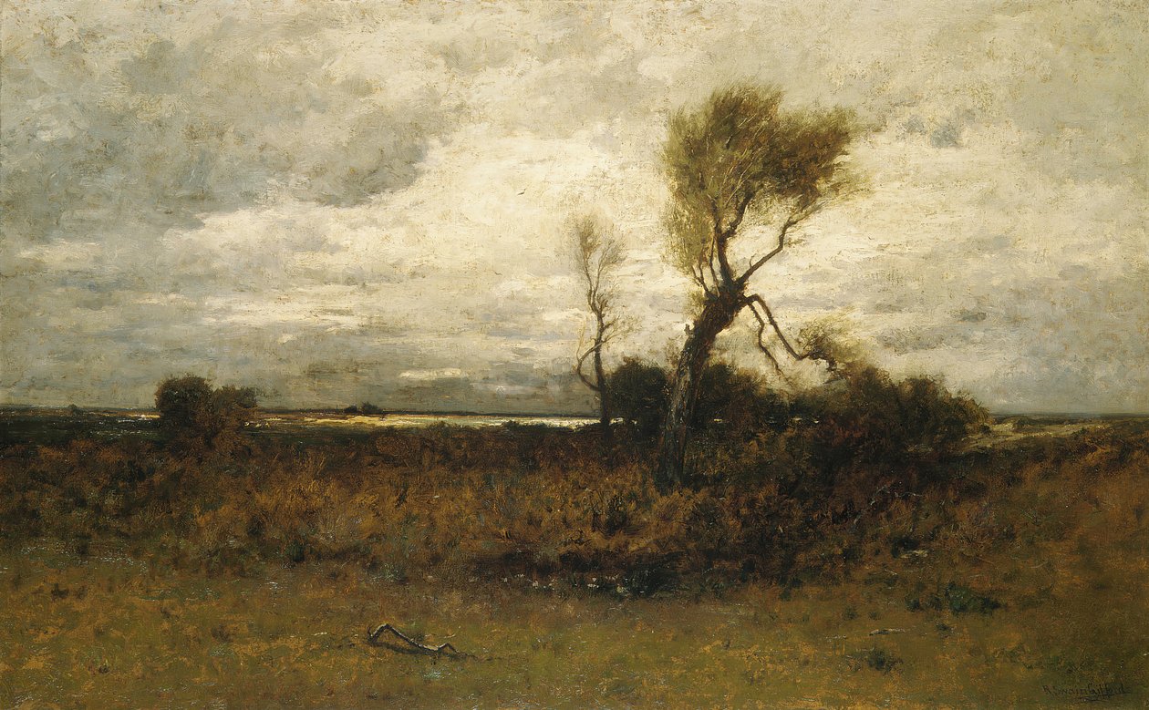 Nær kysten, ca. 1885. af Robert Swain Gifford