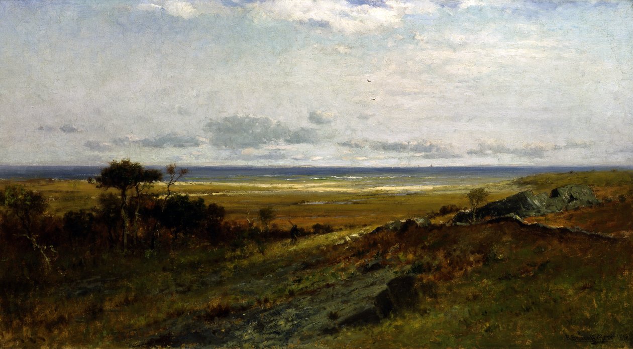 Nær havet, 1879. af Robert Swain Gifford
