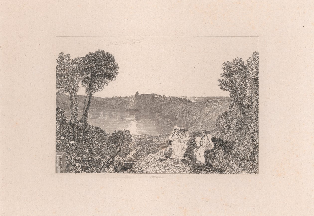 Albanosøen af Robert Wallis