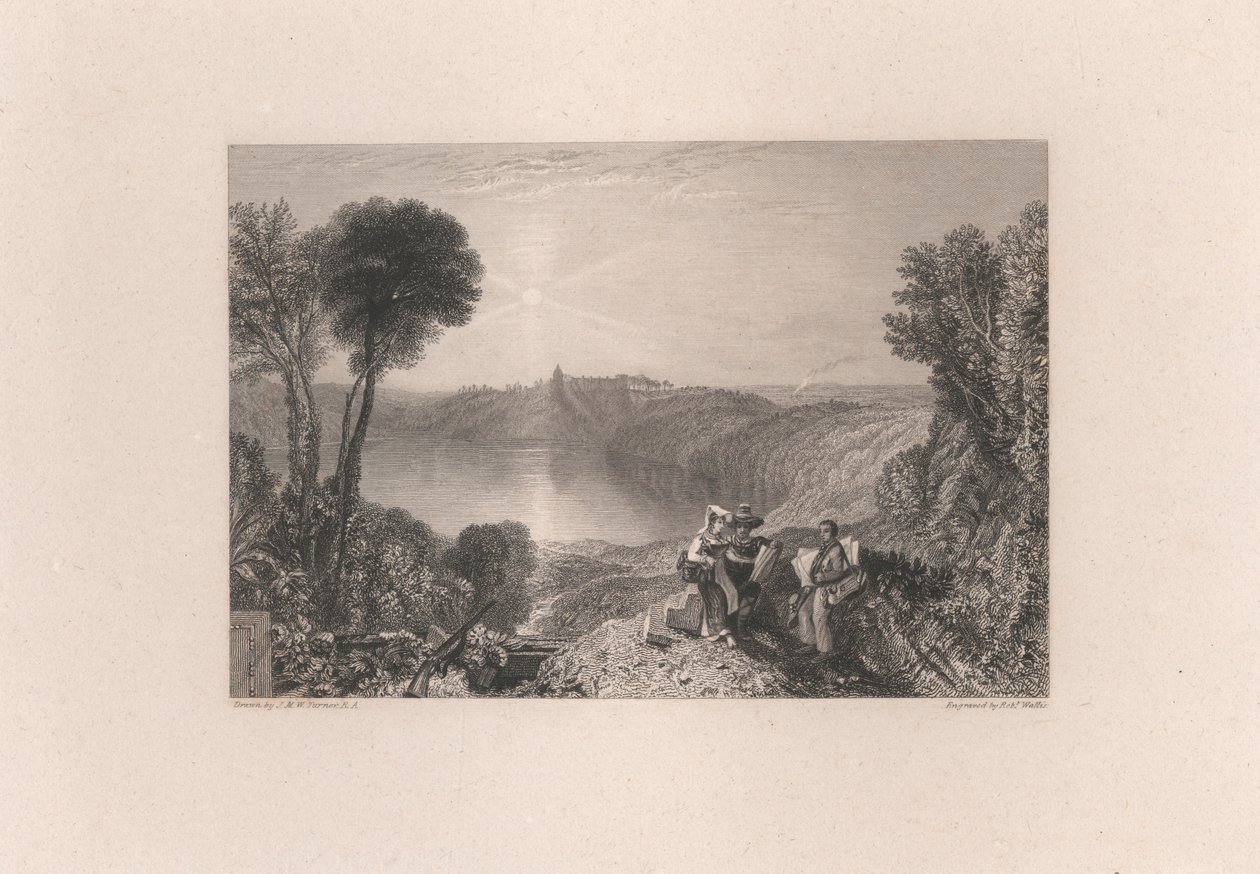Albanosøen af Robert Wallis