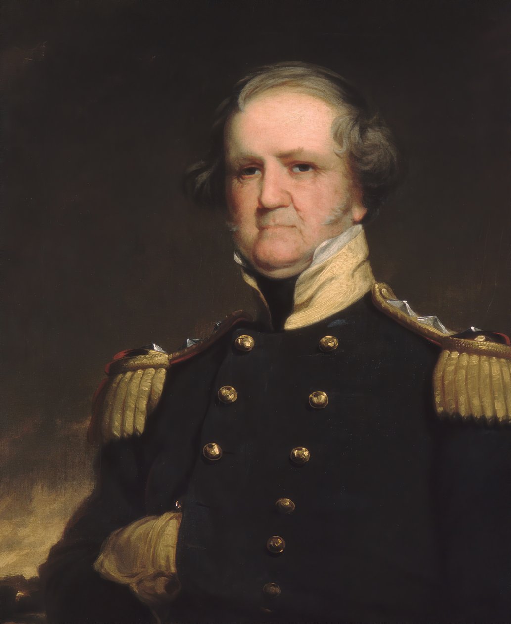 General Winfield Scott, ca. 1855. af Robert Walter Weir