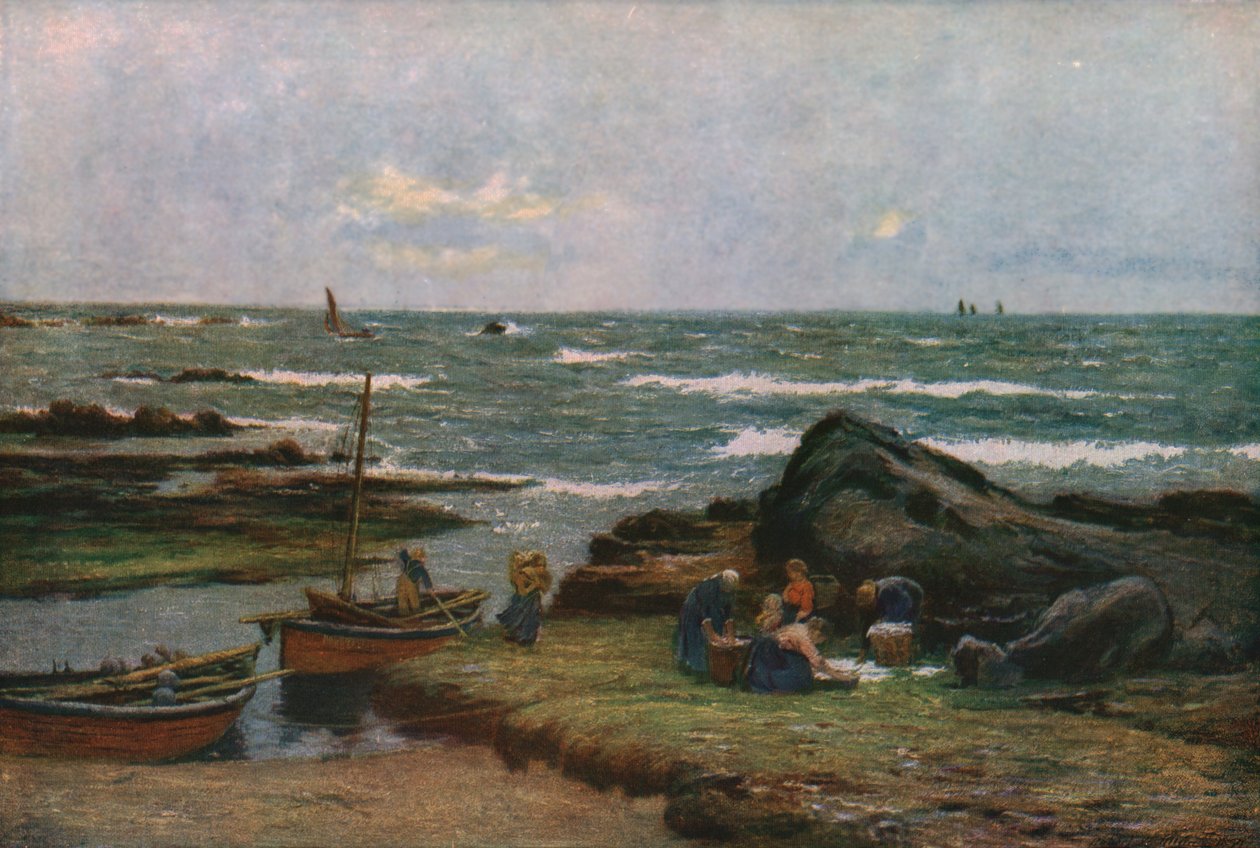 Frisk fra havet, 1899, c1930. af Robert Weir Allan