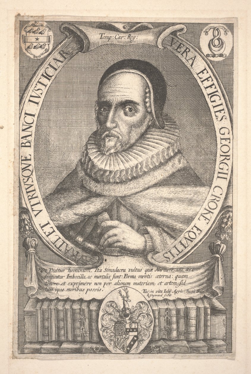 Sir George Croke (ætsning) af Robert White