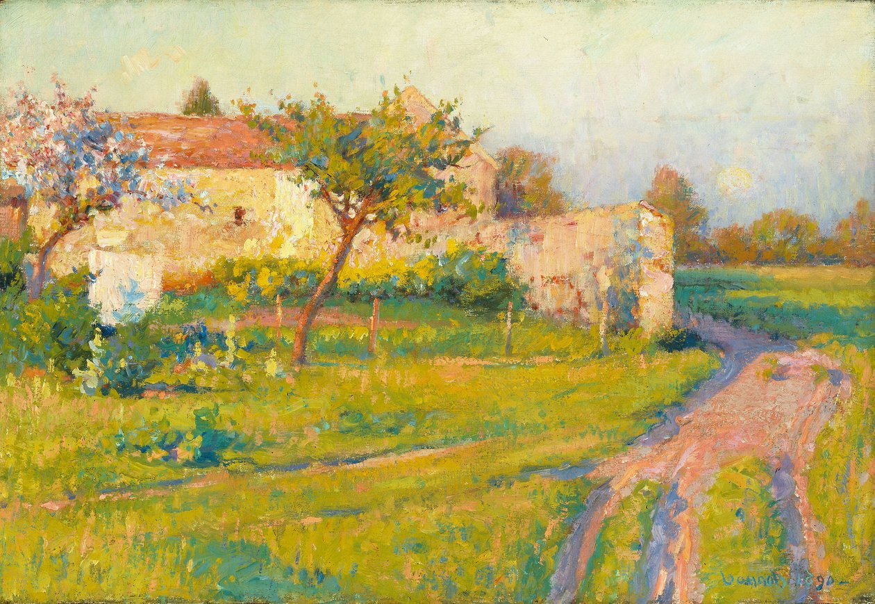 Forår i Frankrig af Robert William Vonnoh