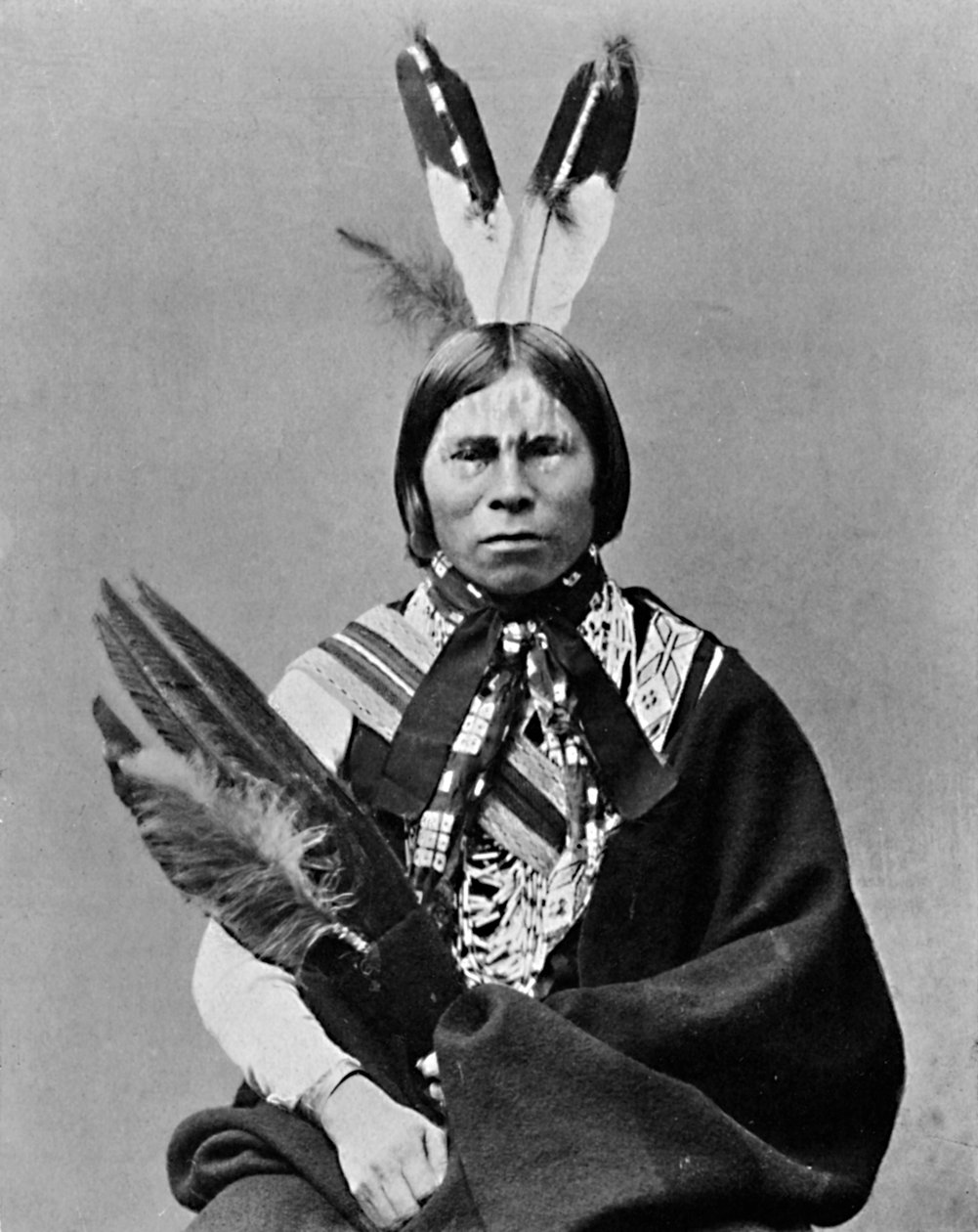 En Algonquin-indianer, 1912 af Robert Wilson Shufeldt