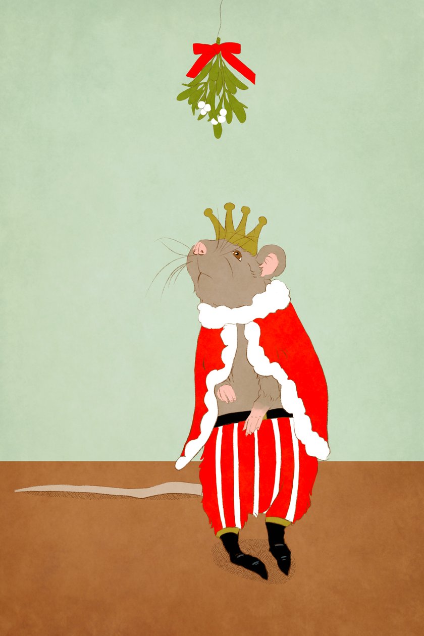 The Kissing King, 2022 (digital) af Roberta Murray