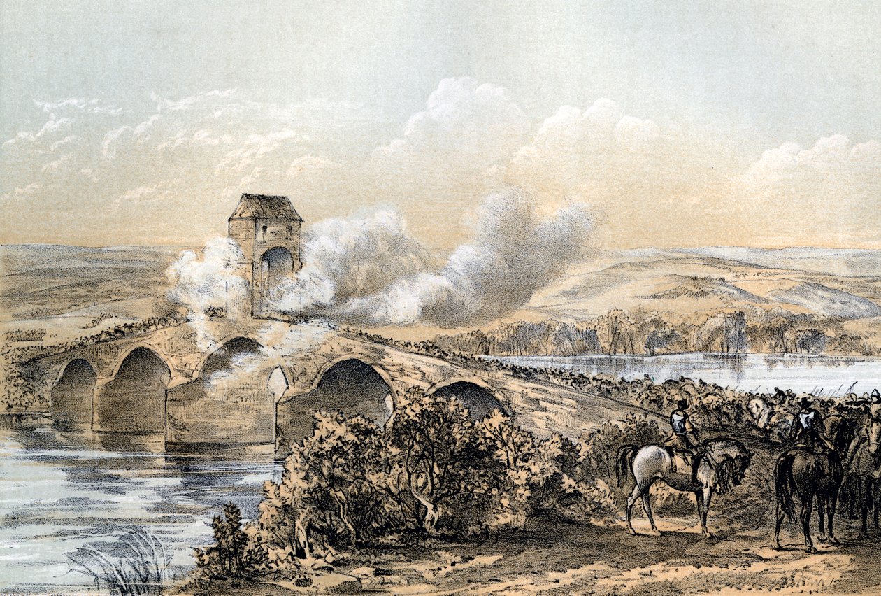 Slaget ved Bothwell Bridge, 1679 1800-tallet. af Robertson