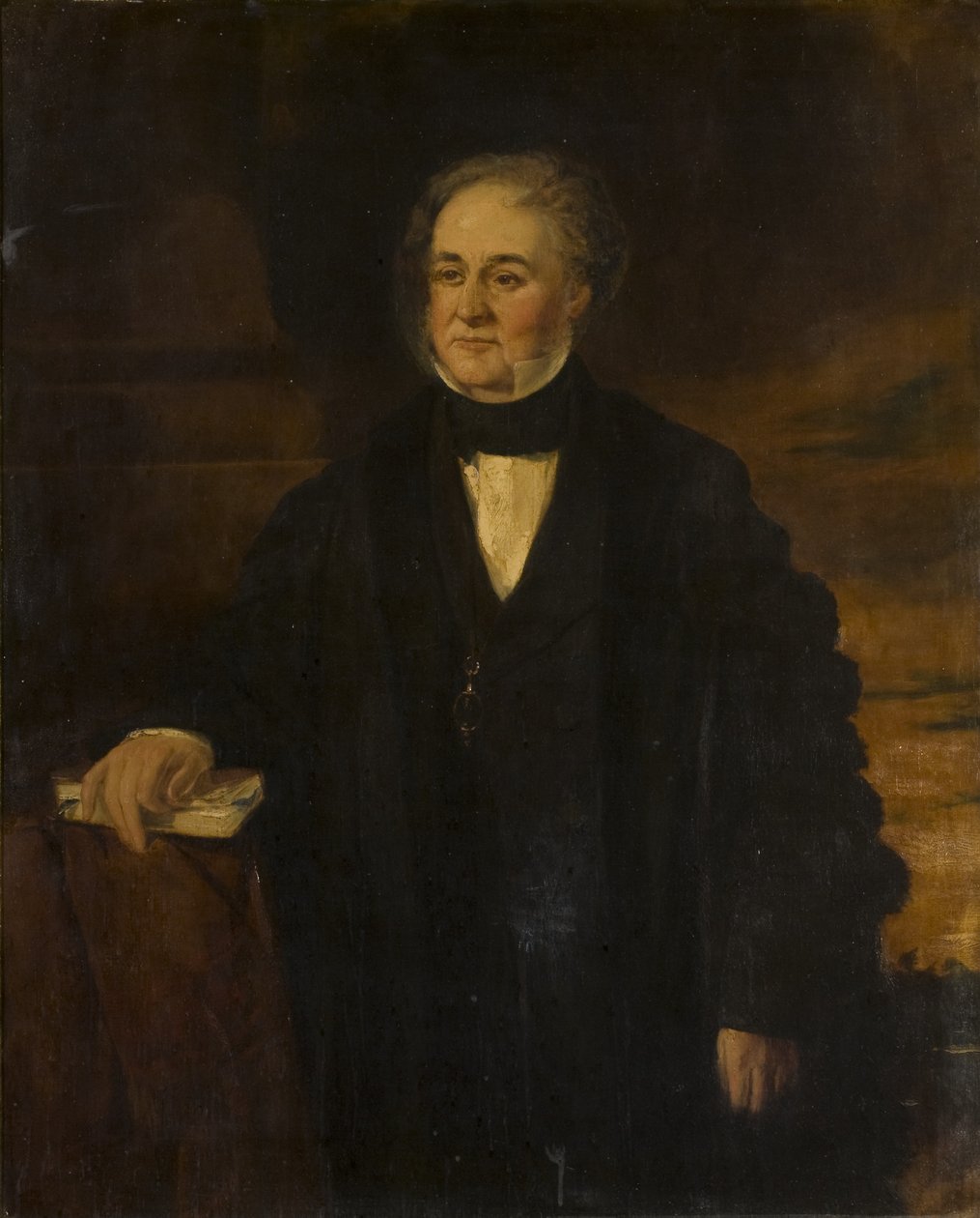 Portræt af Thomas Salmon af Robinson Elliott