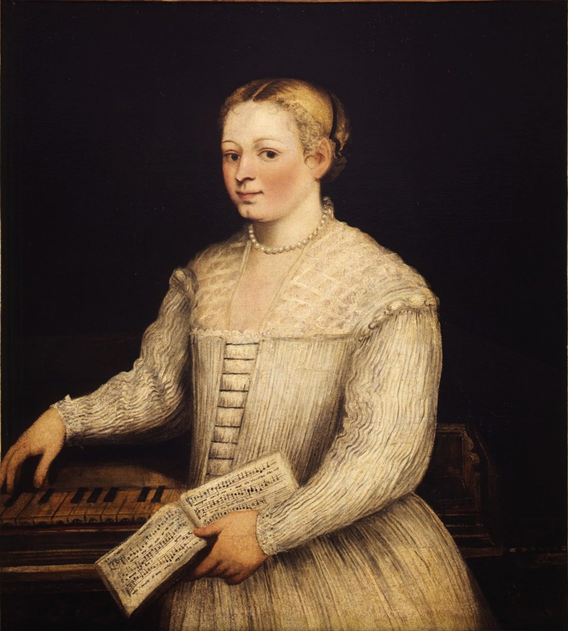 Selvportræt, ca 1580-1585. af Robusti