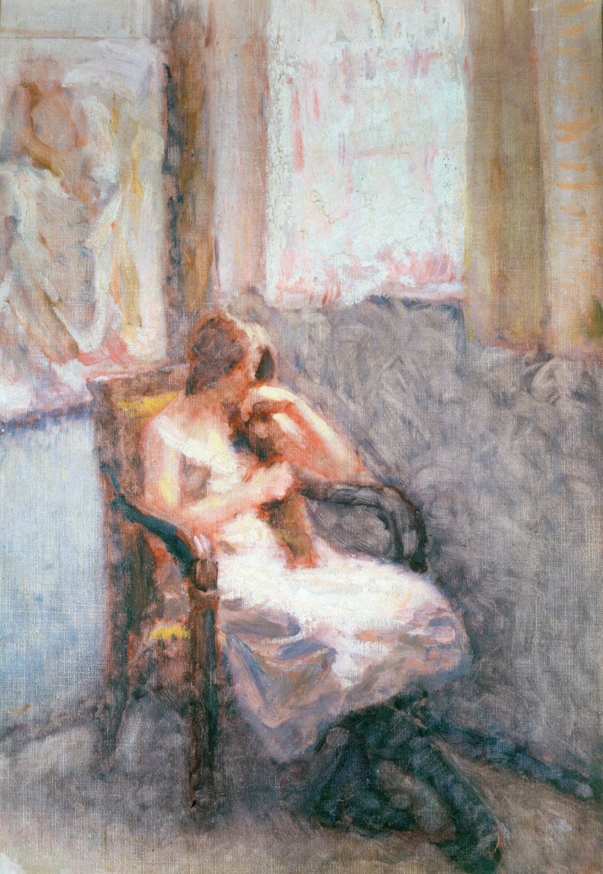 Pige ved et vindue af Roderic O Conor