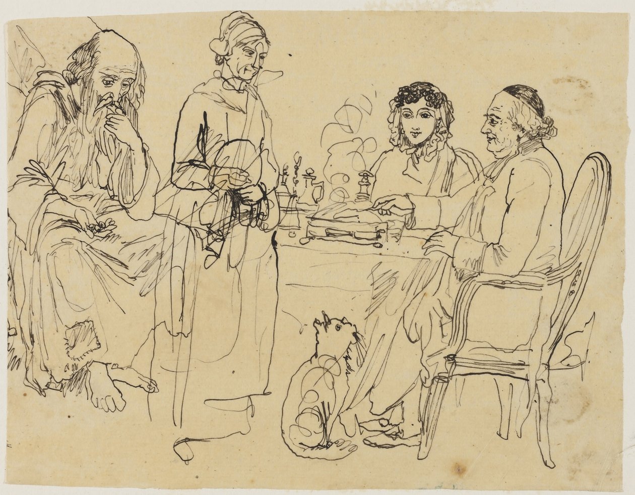 Almisser til de fattige af Rodolphe Bresdin