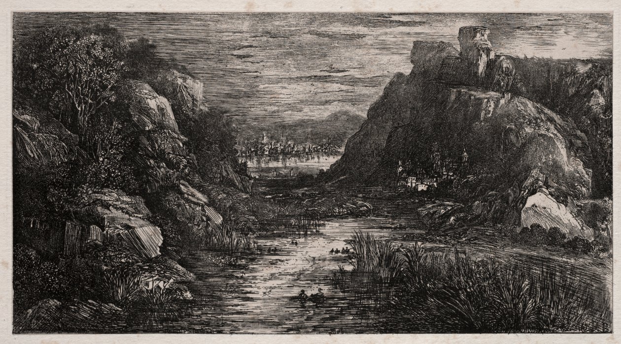 Den Fjerne By af Rodolphe Bresdin