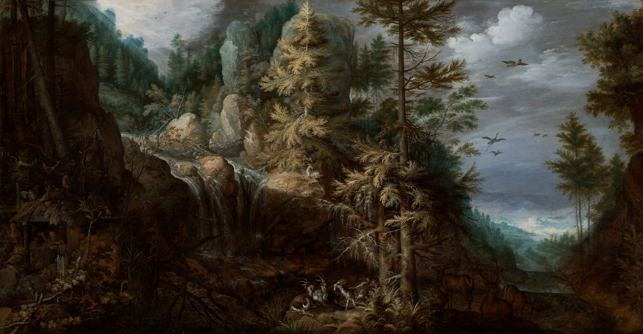 Landskab med Sankt Antonius