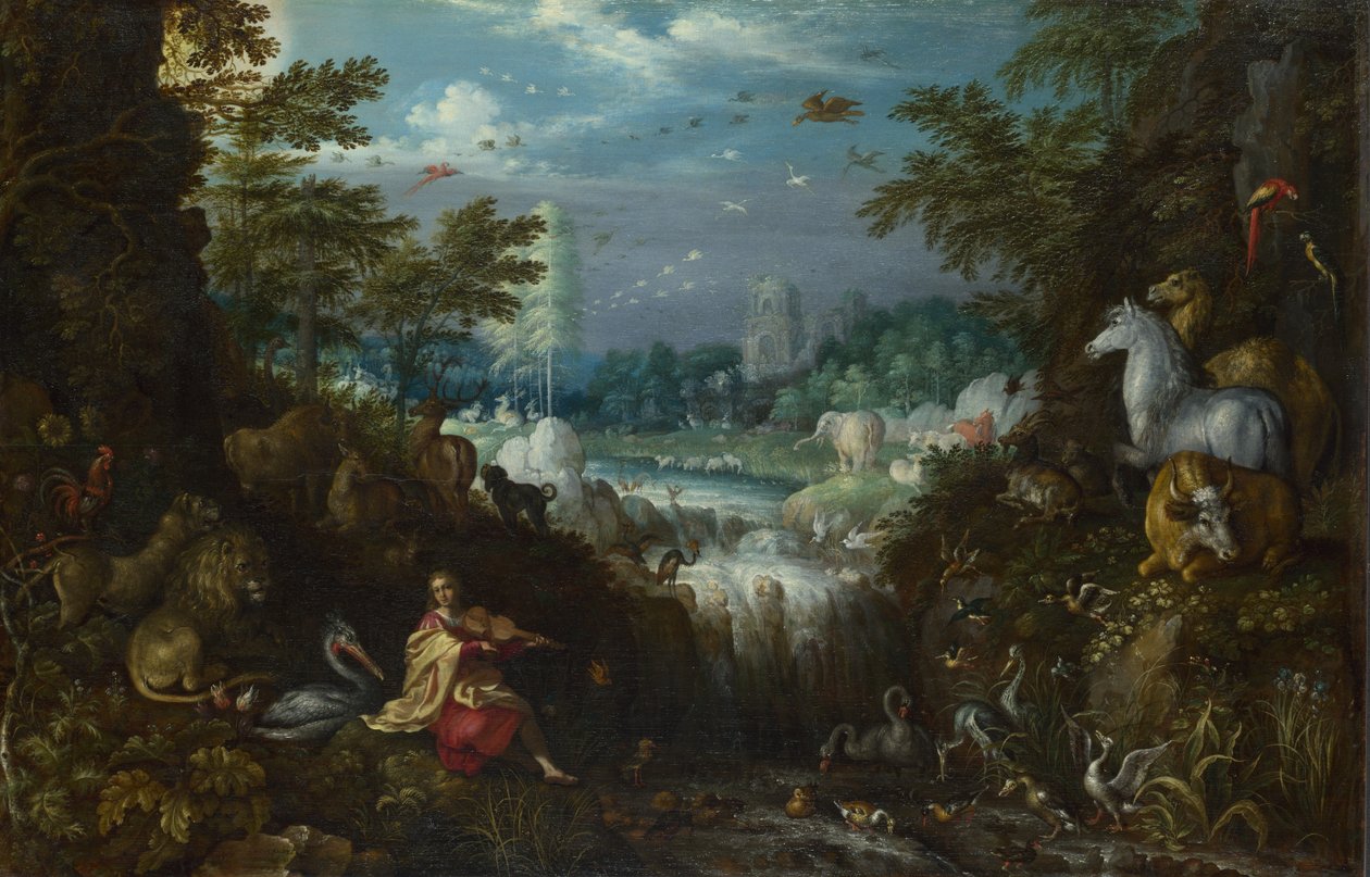 Orfeus, 1628 af Roelant Savery