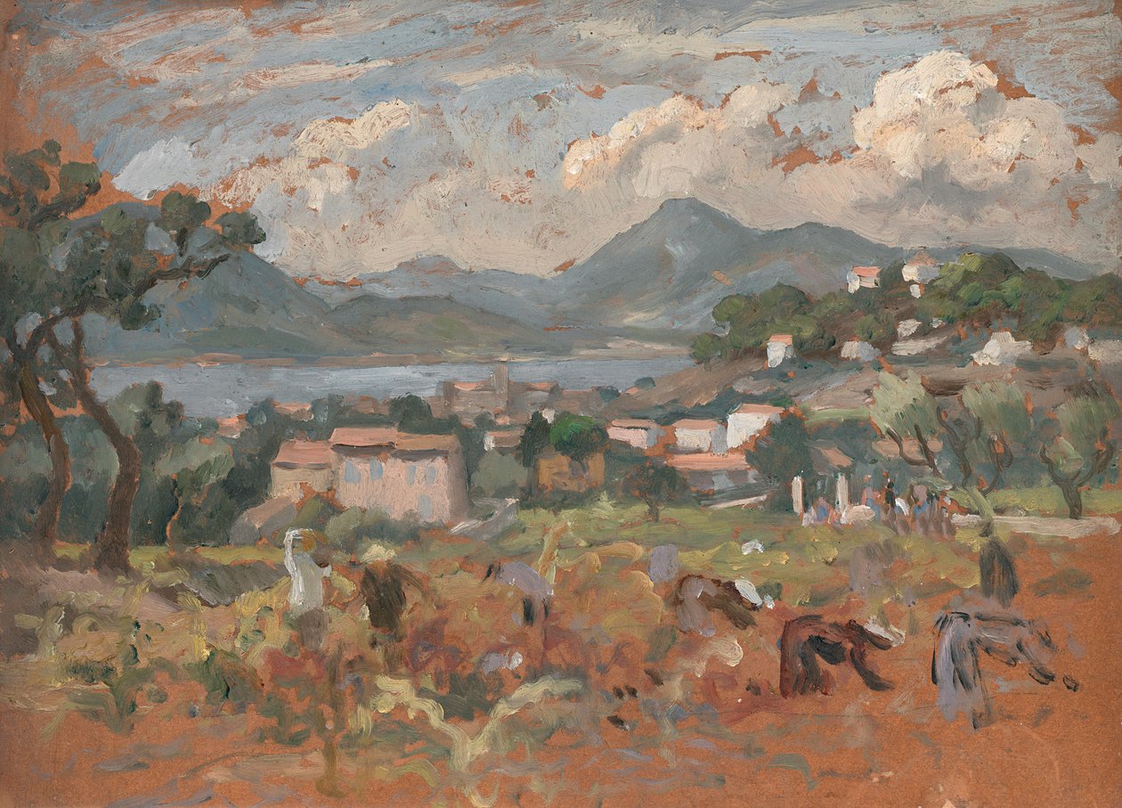 Ud over Avignon af Roger Eliot Fry