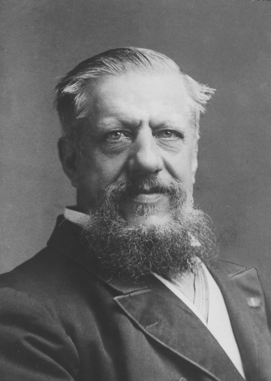 Portræt af Sir Edwin Arnold af Roger Eliot Fry