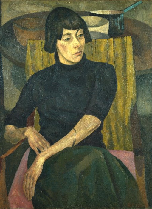Portræt af Nina Hamnett af Roger Eliot Fry