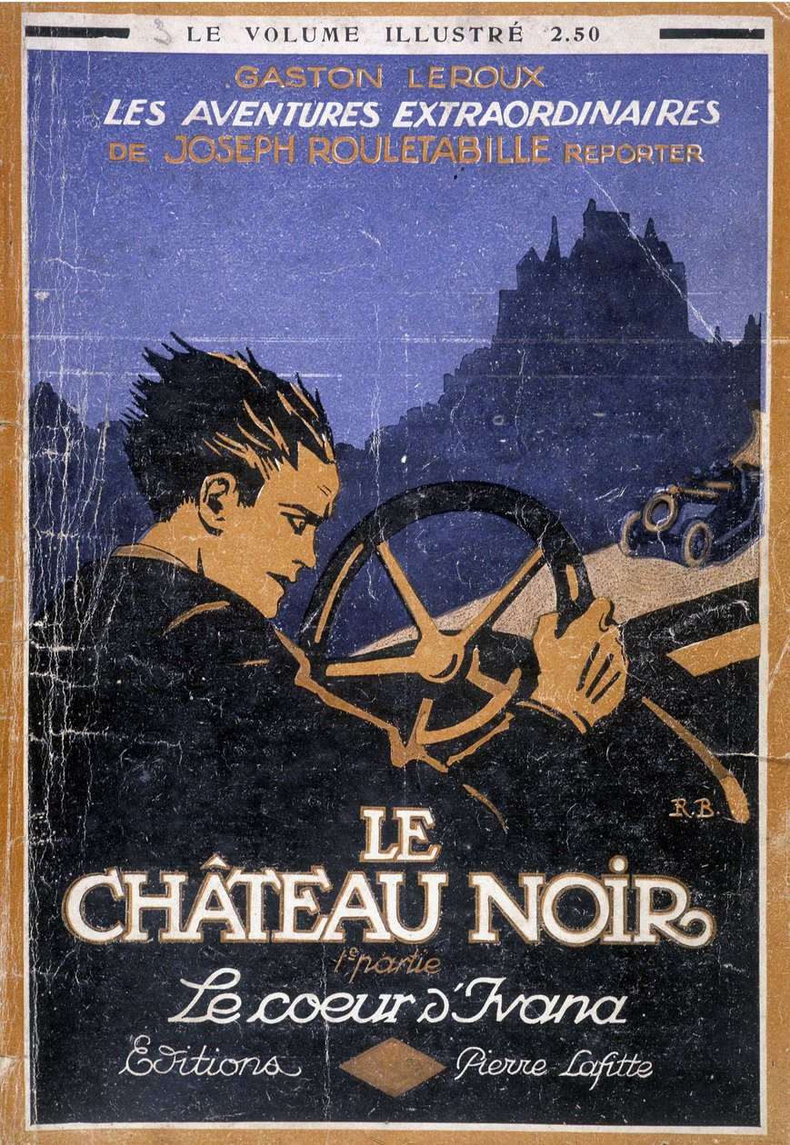 Forsiden af bogen "Le chateau noir af Roger Broders