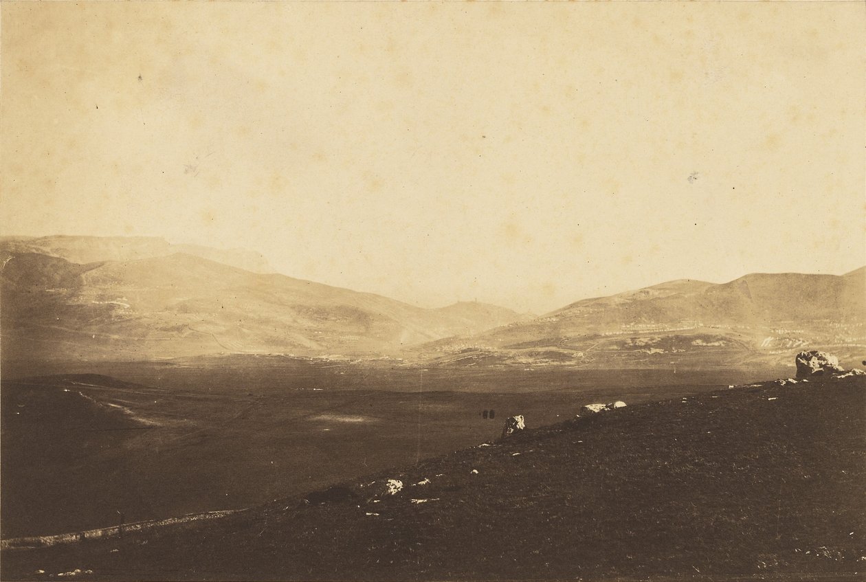 Balaklava-sletten V. af Roger Fenton