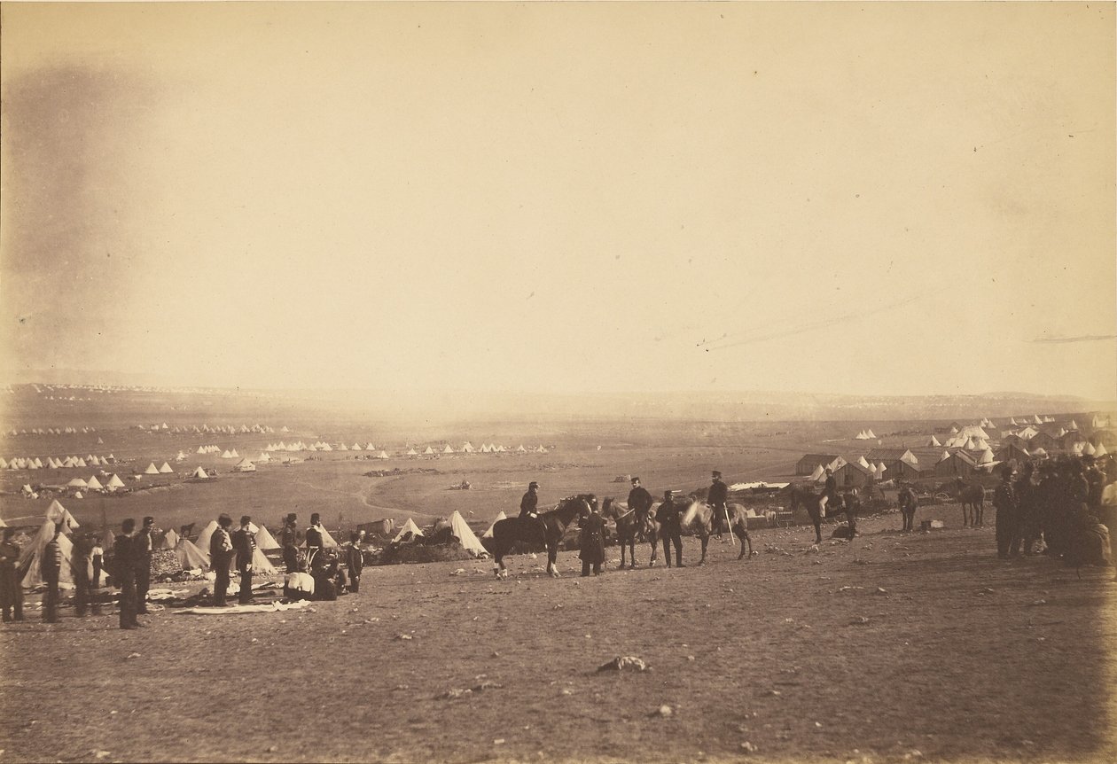 Plateauet ved Sebastopol IV af Roger Fenton