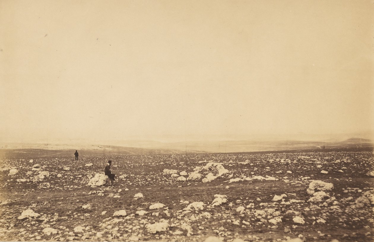 Plateauet ved Sebastopol IX. af Roger Fenton