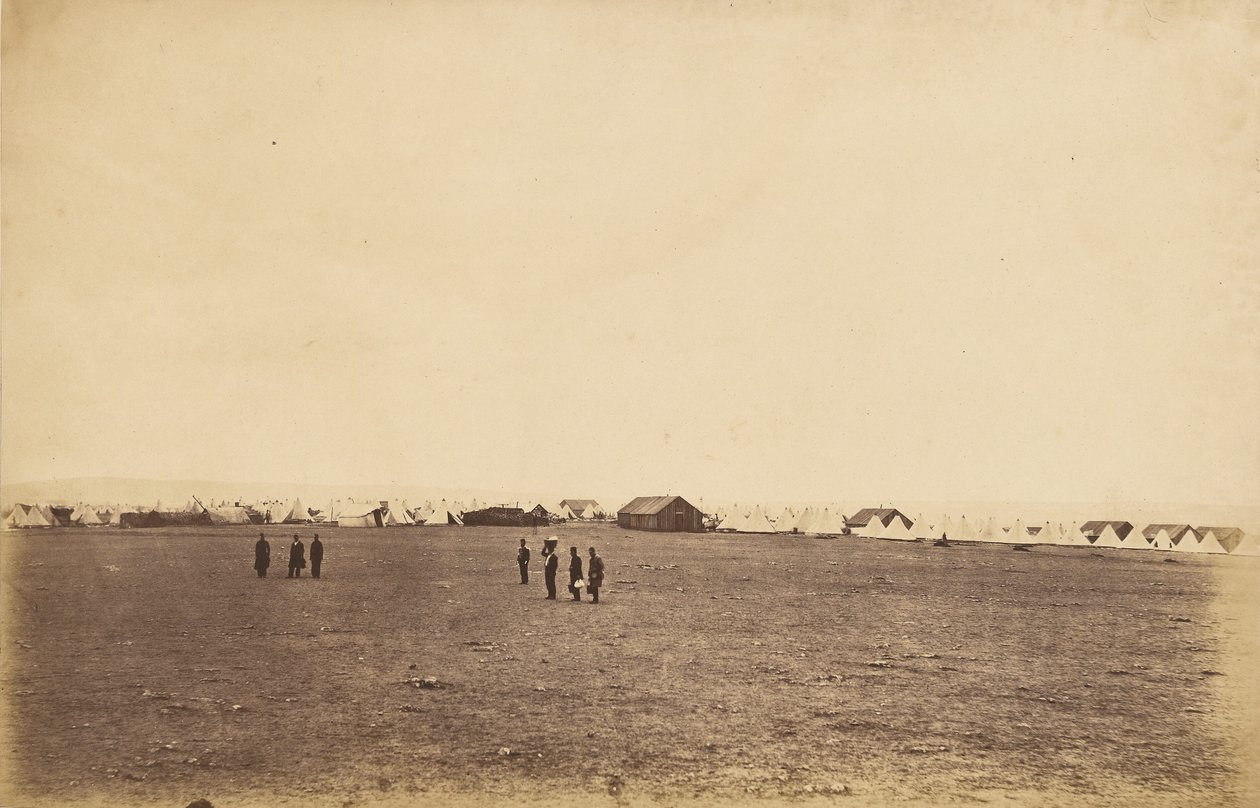 Plateauet ved Sebastopol VI. af Roger Fenton