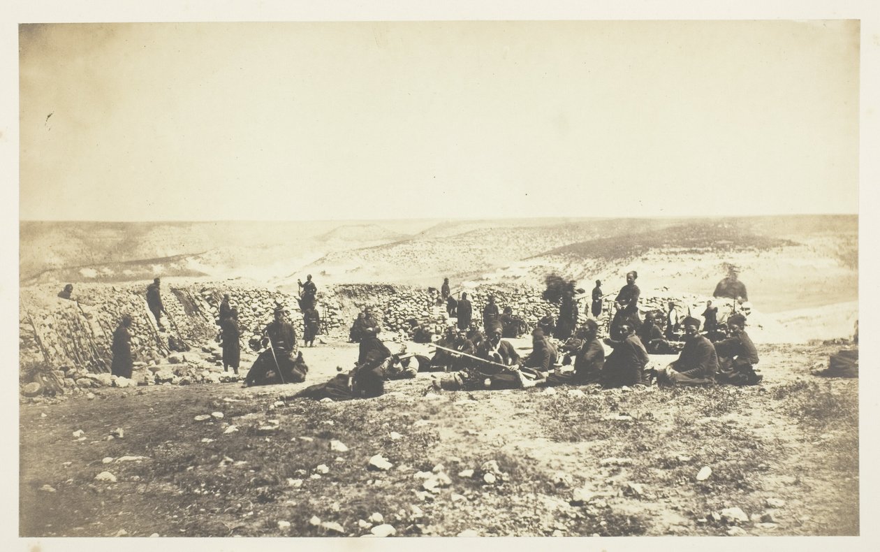 Den franske skanse ved Inkermann af Roger Fenton