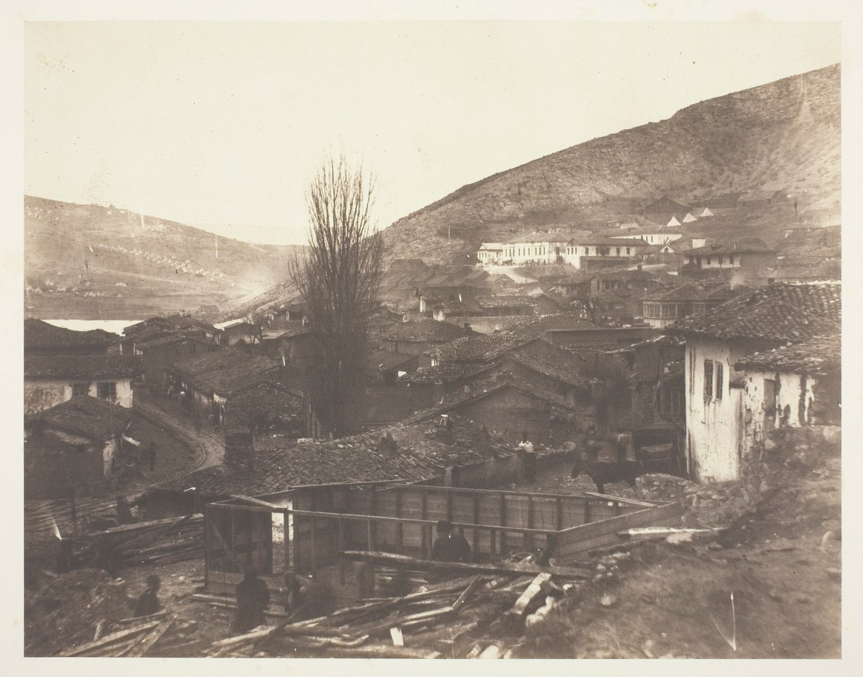 Jernbanegaden i Balaklava af Roger Fenton