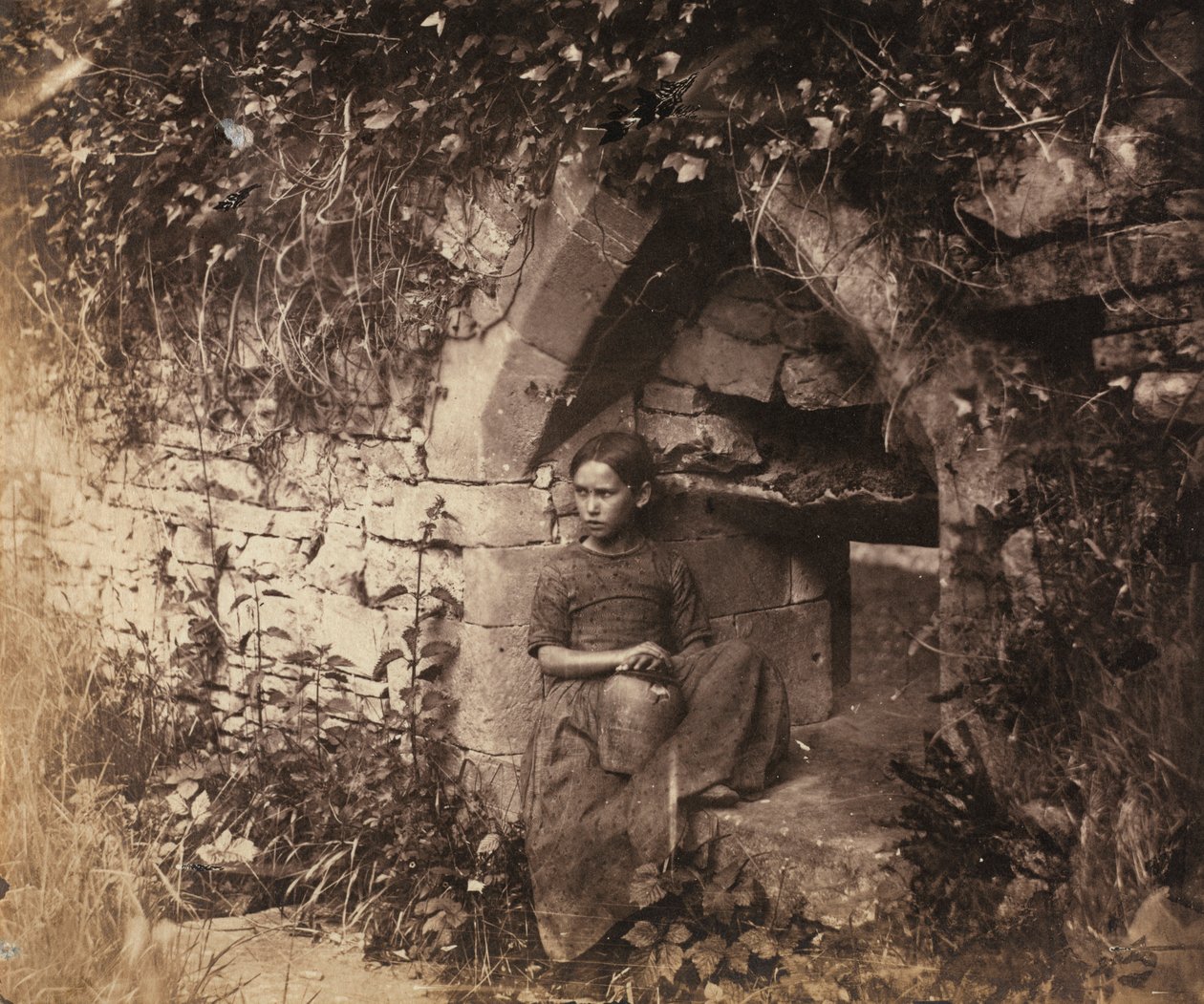 Tintern Abbey, ca. 1856. af Roger Fenton