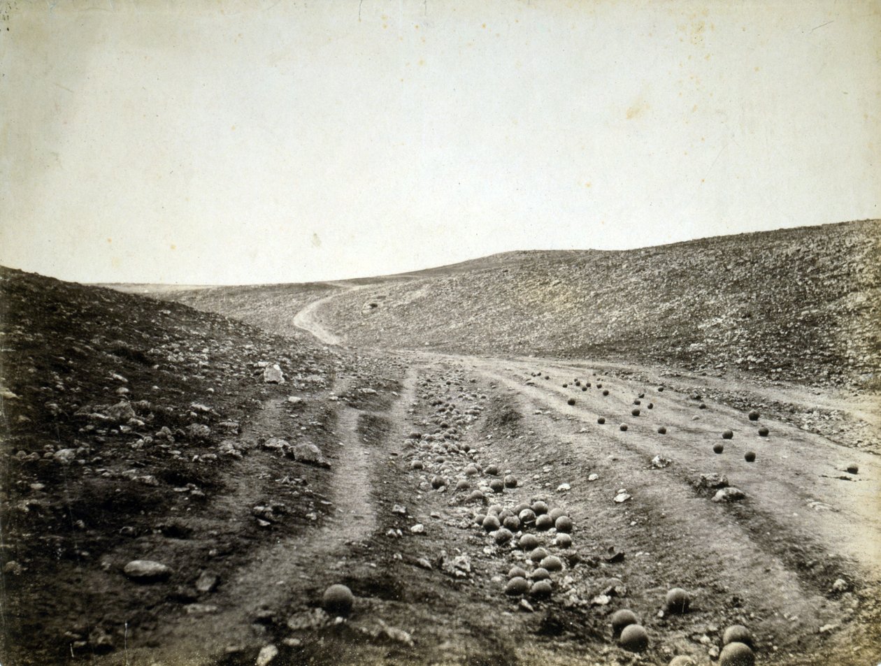 Dødsskyggens dal, Krim af Roger Fenton