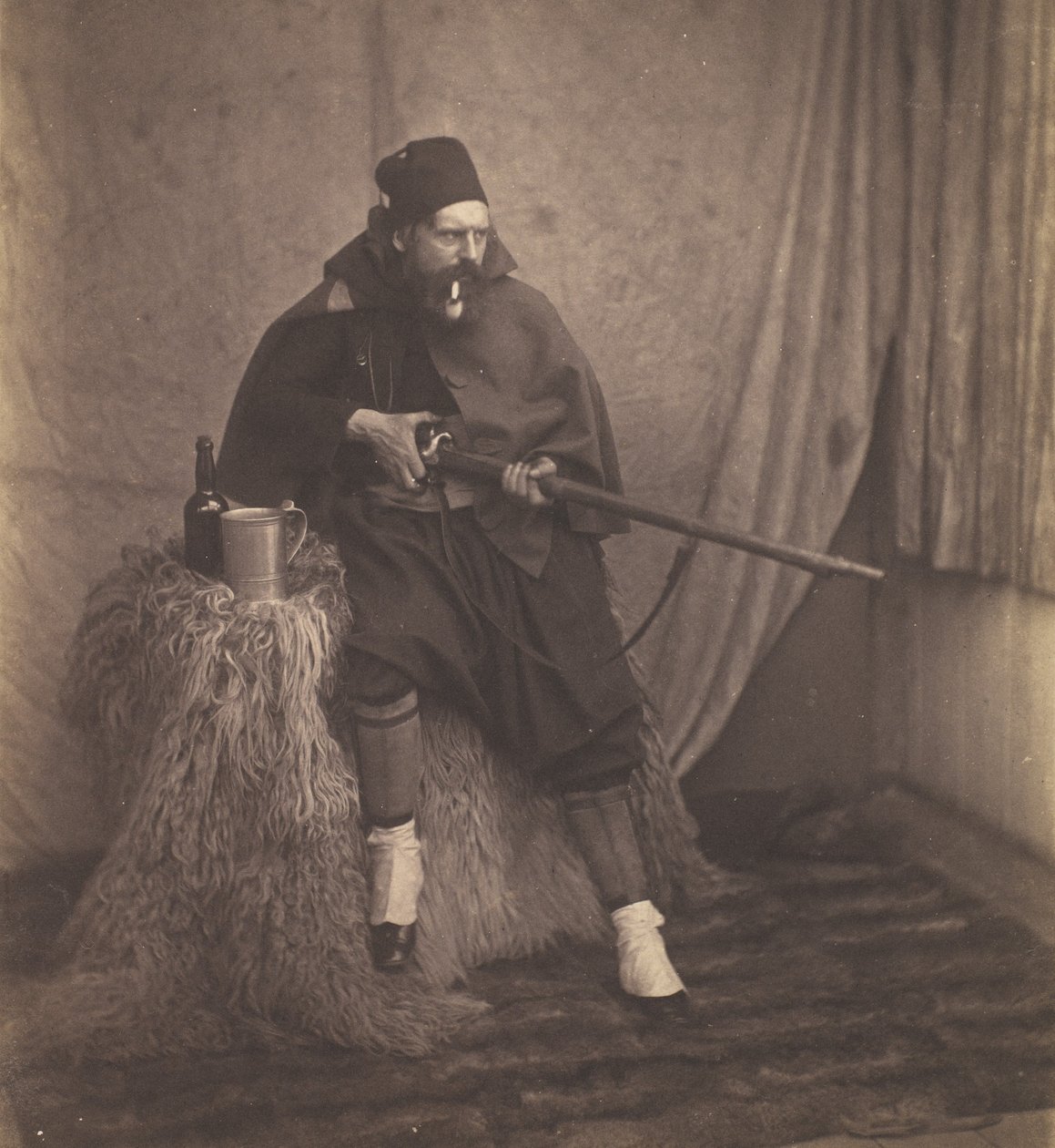 Zouave, 2. division, 1855. af Roger Fenton