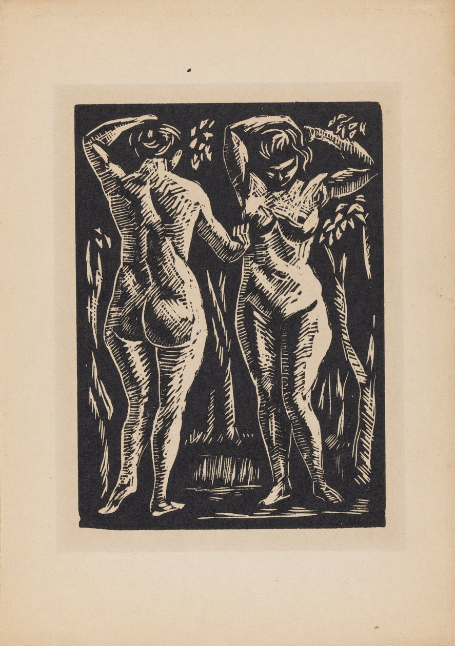 To nøgenbilleder af Roger Fry